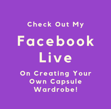Check out my Facebook Live on creating your own Capsule Wardrobe!
#capsulewardrobe #createacapsulewardrobe #howtosetupacapsulewardrobe
#capsulewardrobeforbeginners
#easycapsulewardrobe
#simplecapsulewardrobe 
