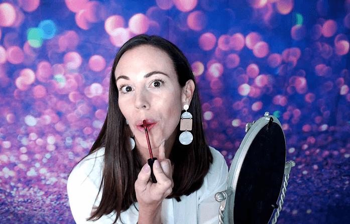 Style hack with a bold lipstick from NuSkin's Lip Polish