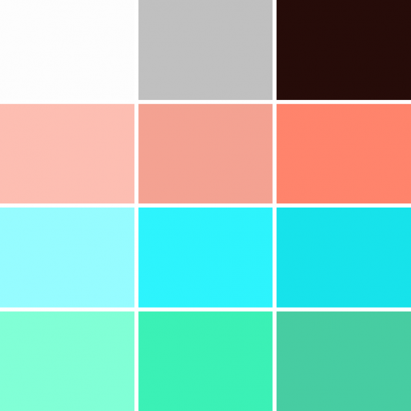 Cool color palette example for cool undertone. #DIY #colorpalette #coolundertones #colorforyourstyle