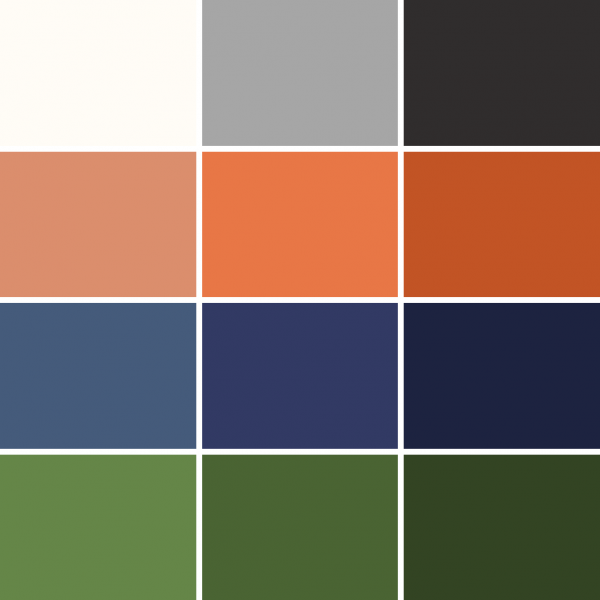 Warm color palette example for warm undertones. #DIY #warmcolorpalette #warmundertone #colorforsyourstyle